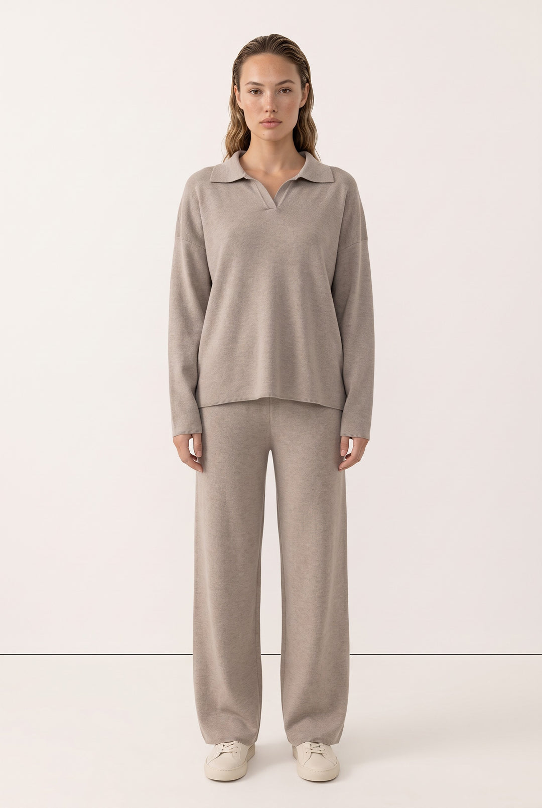 Elara Knit Wide-Leg Set