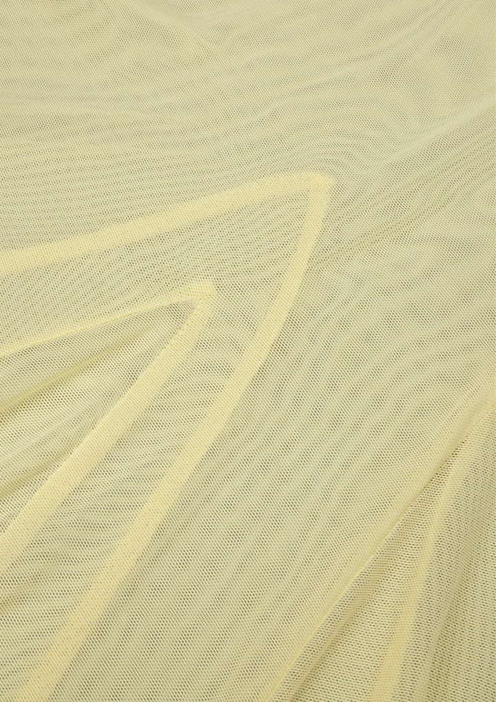 Aurora Veil Strapless Maxi Dress