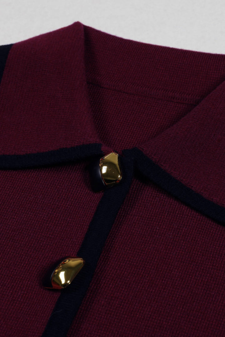 Signature luxe Line Knit Ensemble Set
