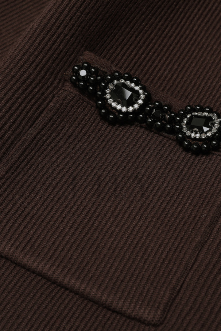 Jewel Elegance Soft Wool Knit Midaxi Set
