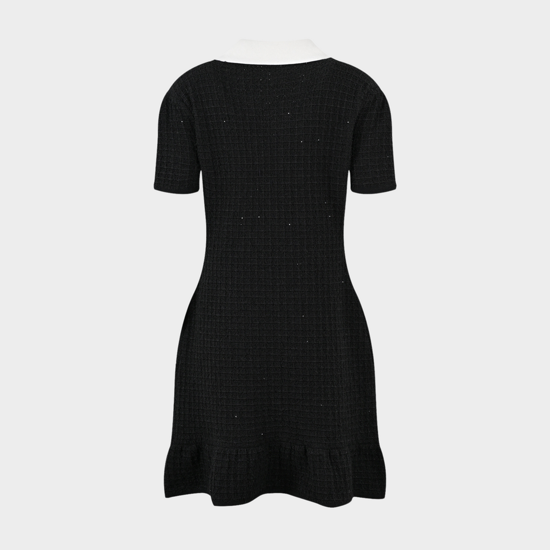 Shadow Pearls Sparkle Mini Dress