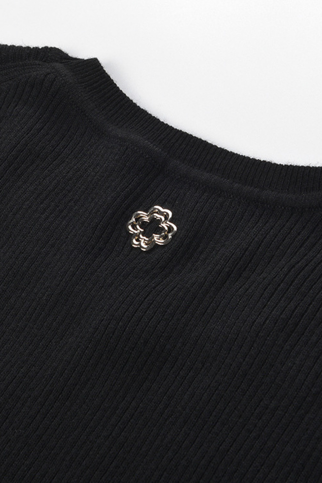 Classic Round Neck Pullover Top