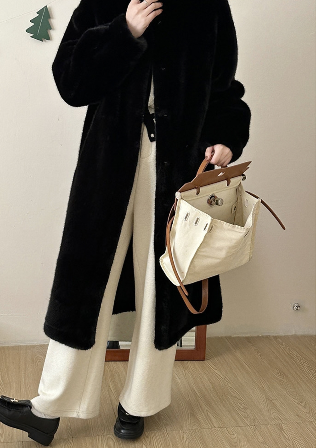 Mirelle Plush Long Coat