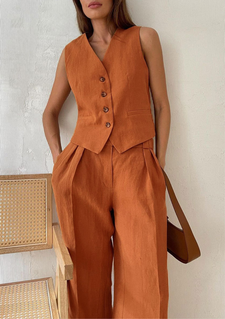 Modern Muse Tailored Vest Set