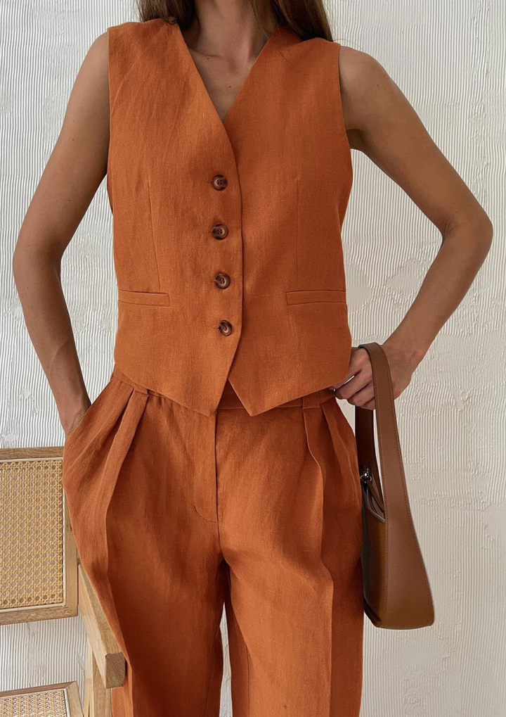 Modern Muse Tailored Vest Set