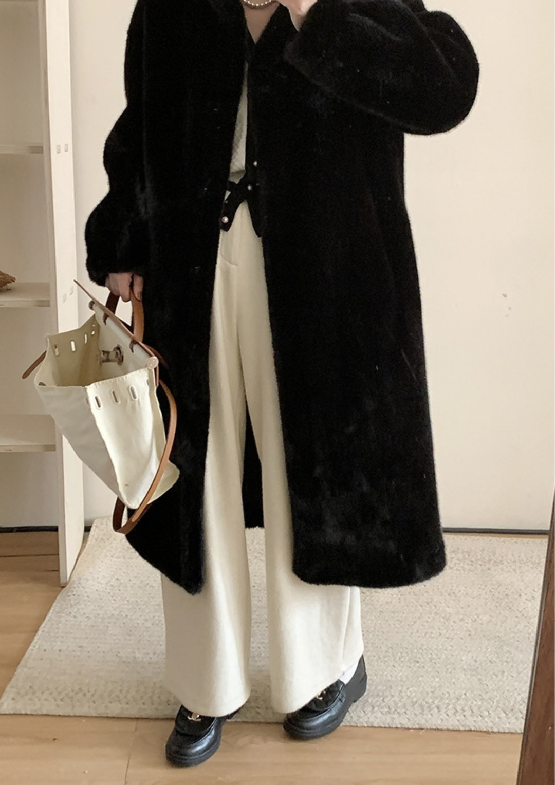 Mirelle Plush Long Coat
