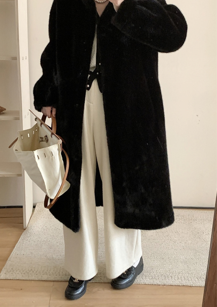 Mirelle Plush Long Coat