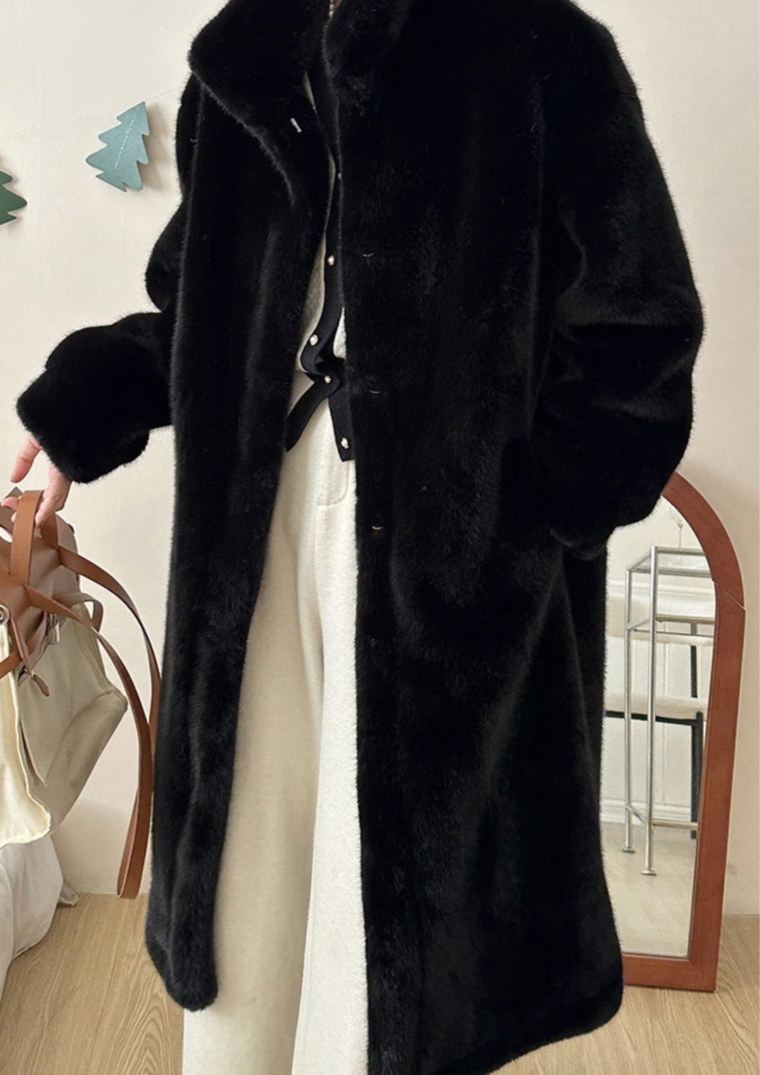 Mirelle Plush Long Coat