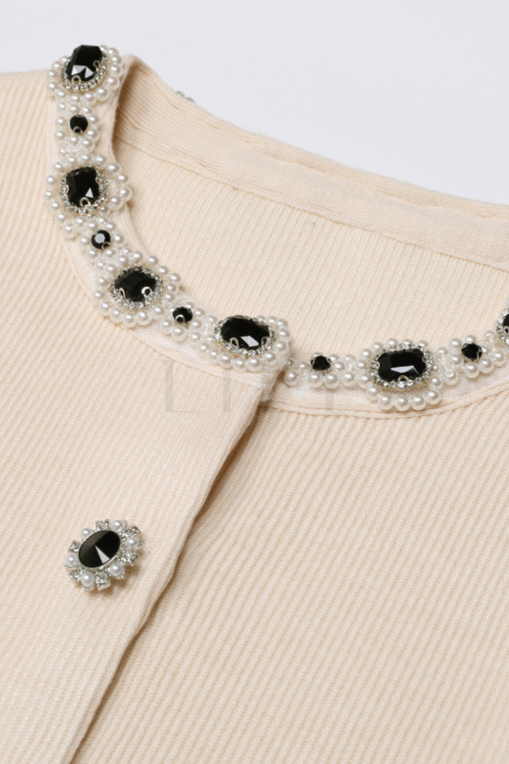 Jewel Elegance Soft Wool Knit Midaxi Set
