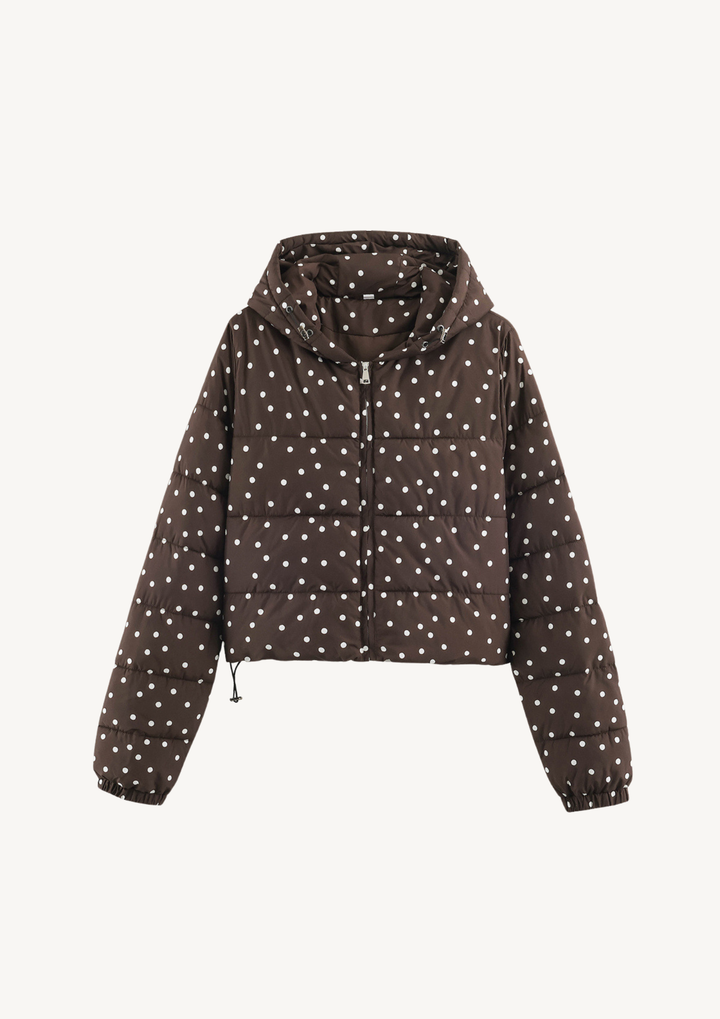 Bella Polka Dot Puffer Jacket