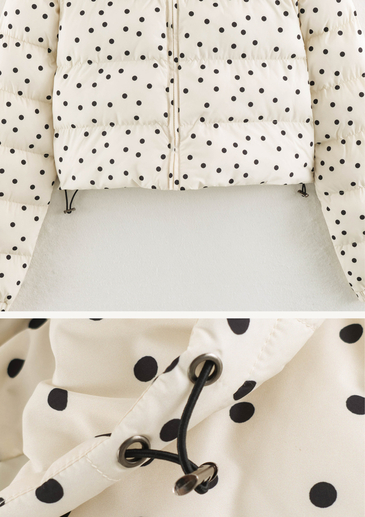 Bella Polka Dot Puffer Jacket