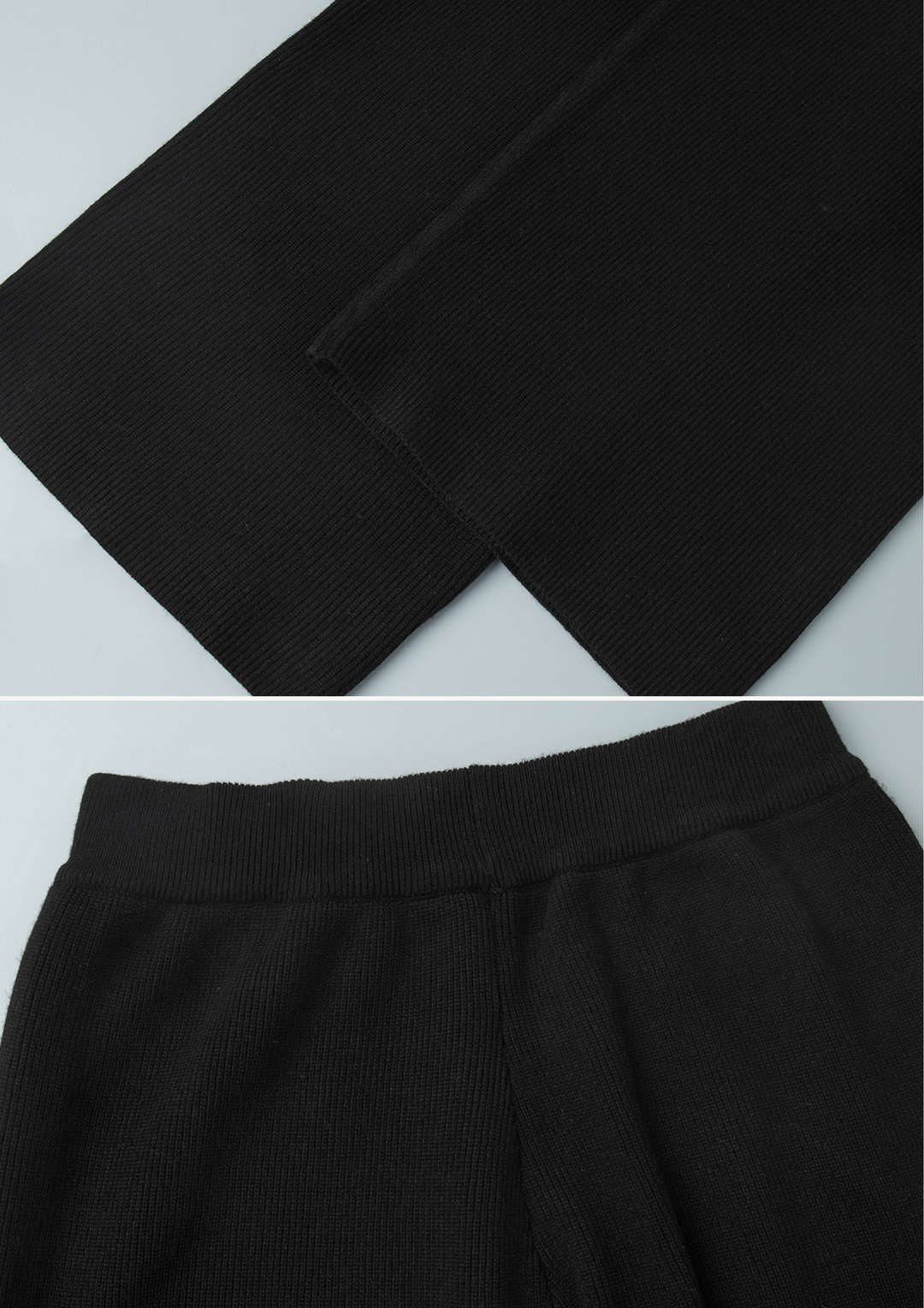 Ariana Ribbed Knit Pants Set