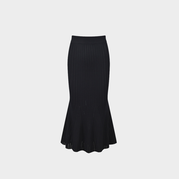 Noir Charm Ruffle Set