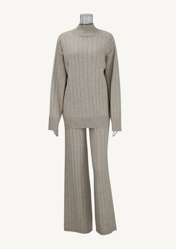 Amara Soft Turtleneck Knit Set