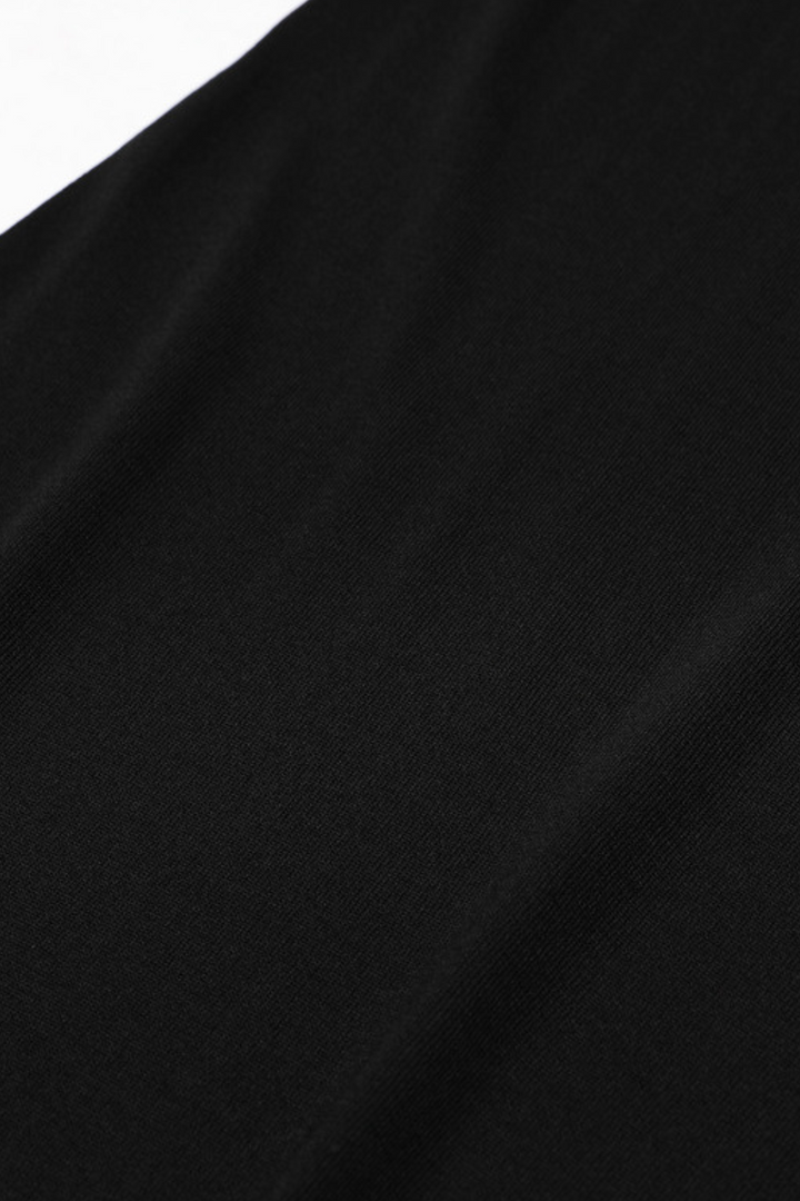Lily – Silk Knit Pearl Button Suspender Maxi Dress
