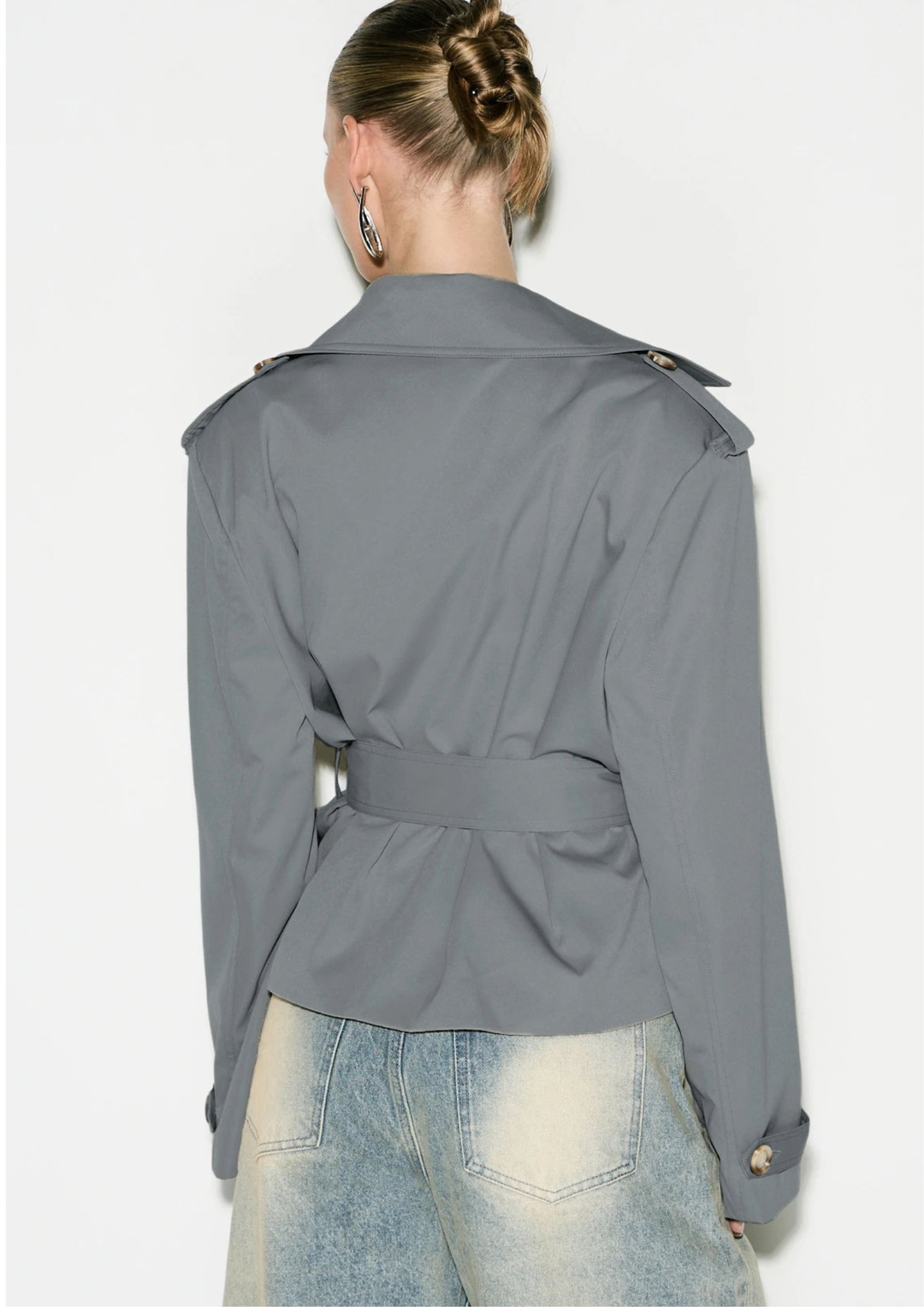 Valentina Belted Trench Jacket