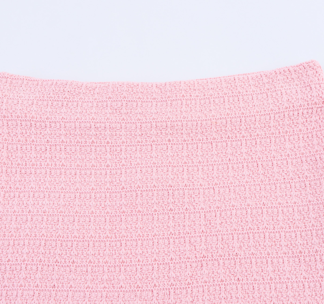 Knit Cardigan &amp; Maxi Skirt Set