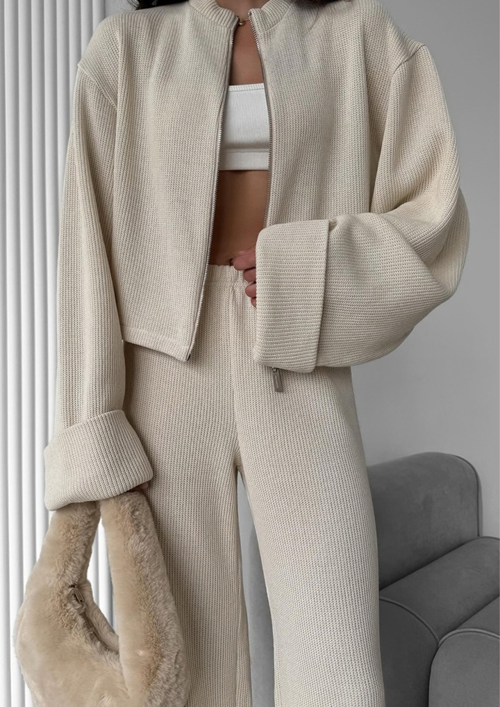 Luna Wide-Leg Knit Set