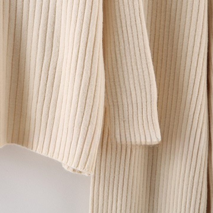Maya Comfy Rib knit  Set