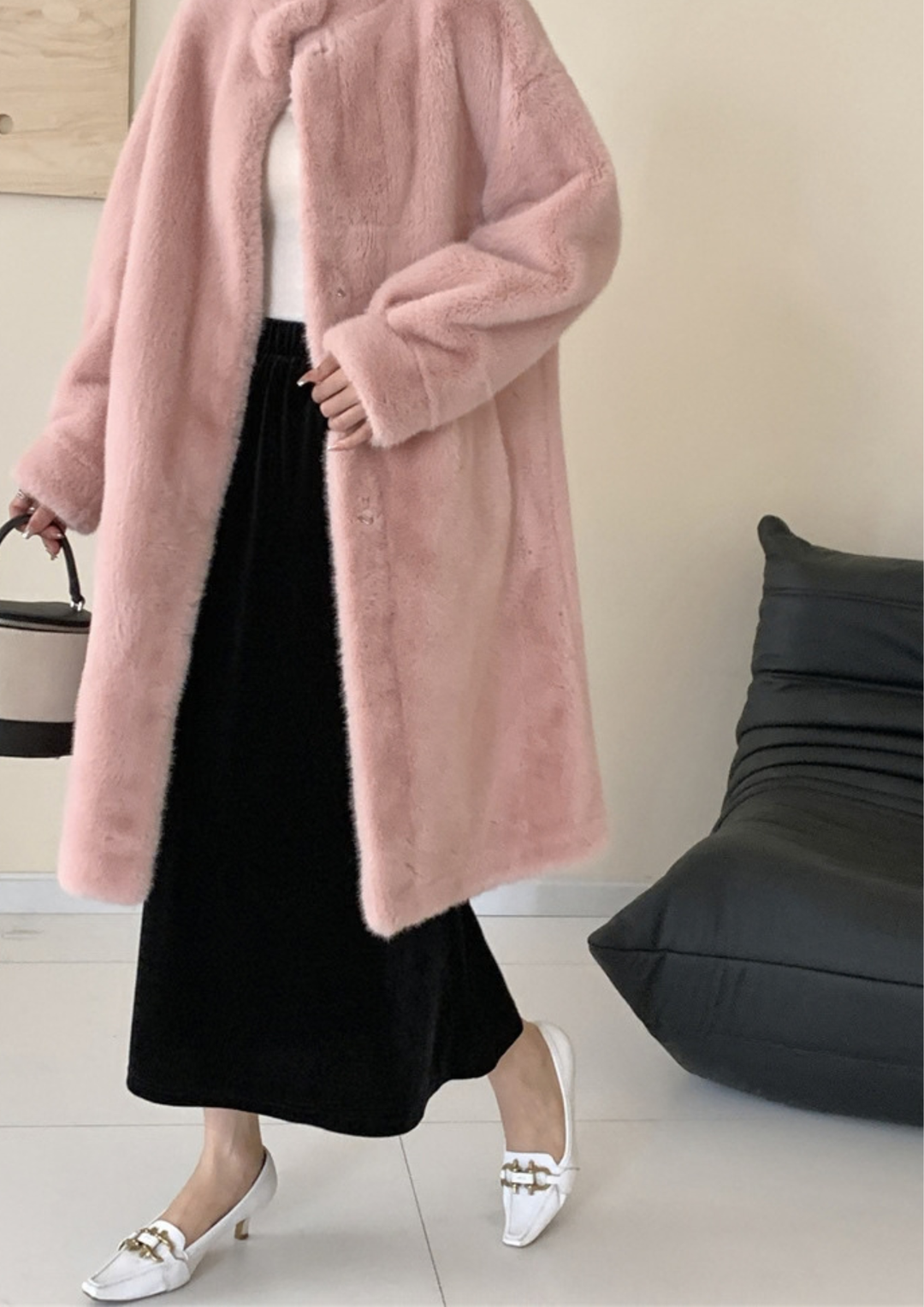 Mirelle Plush Long Coat