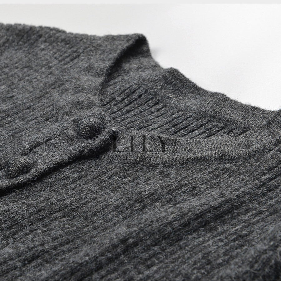 Mirelle Ribbed Button Front Knit Bodysuit