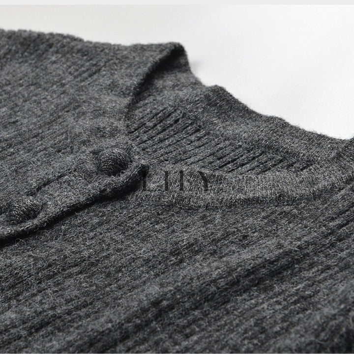 Mirelle Ribbed Button Front Knit Bodysuit