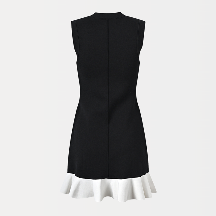 Monochrome Flair Dress