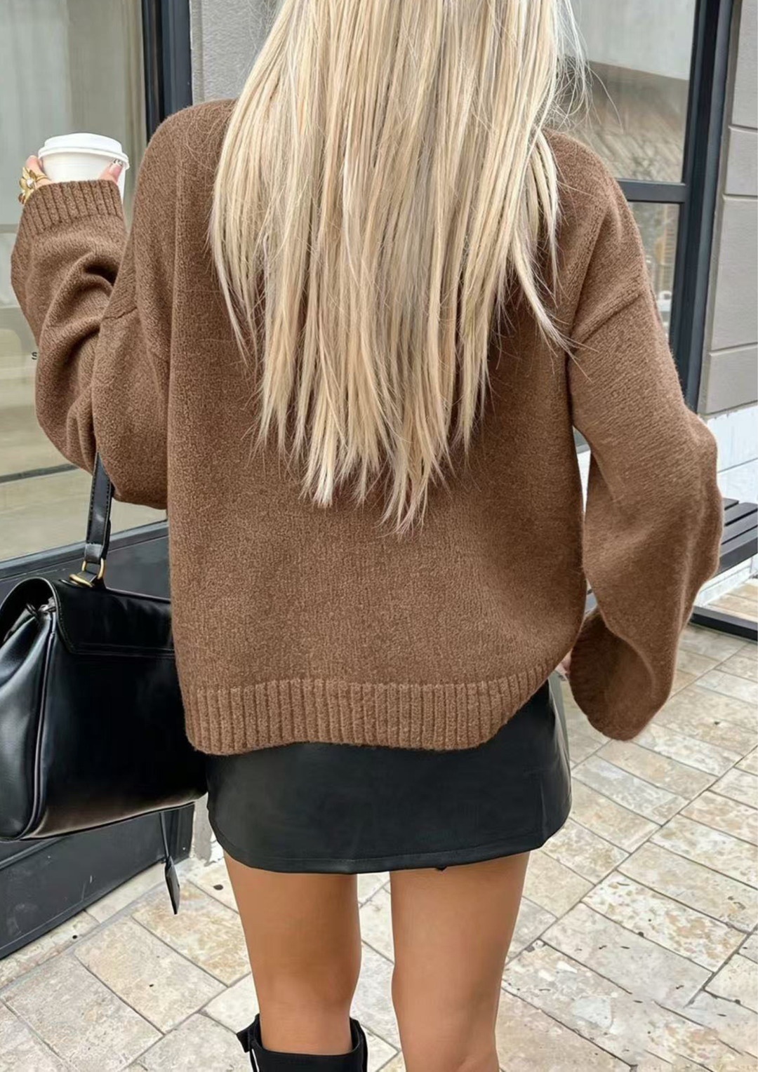 Juliette Gold Button Knit Top