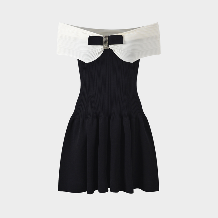 Semi Bow Gown