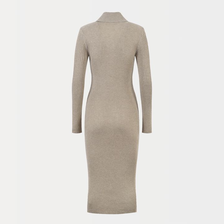 Classic Knit Essential Midi Dress
