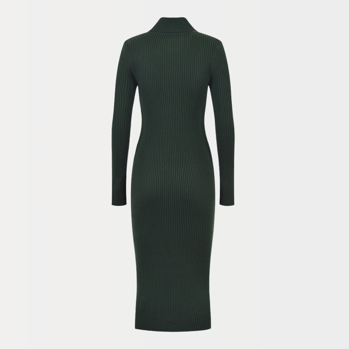 Classic Knit Essential Midi Dress