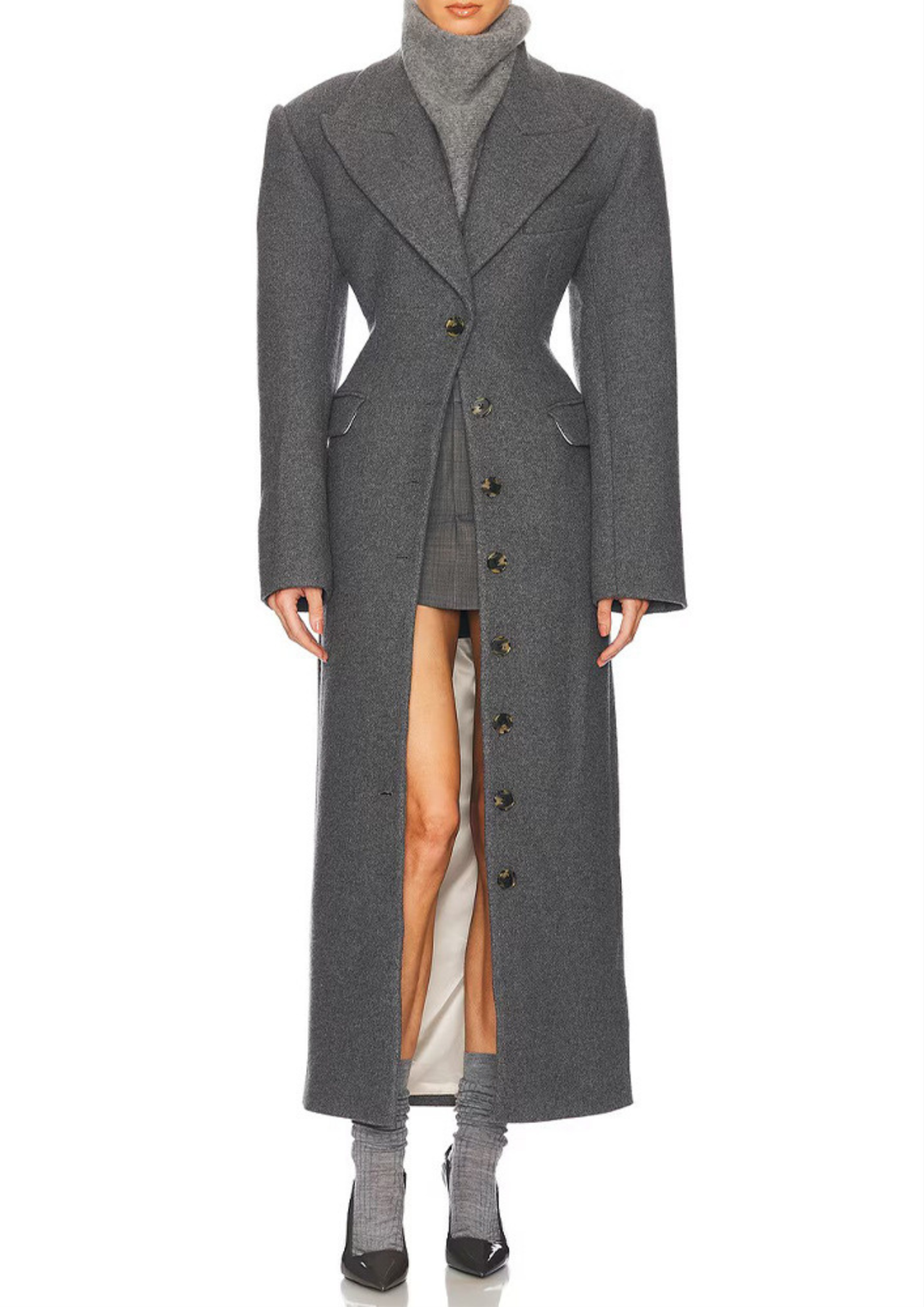 Tailored Longline Power Blazer