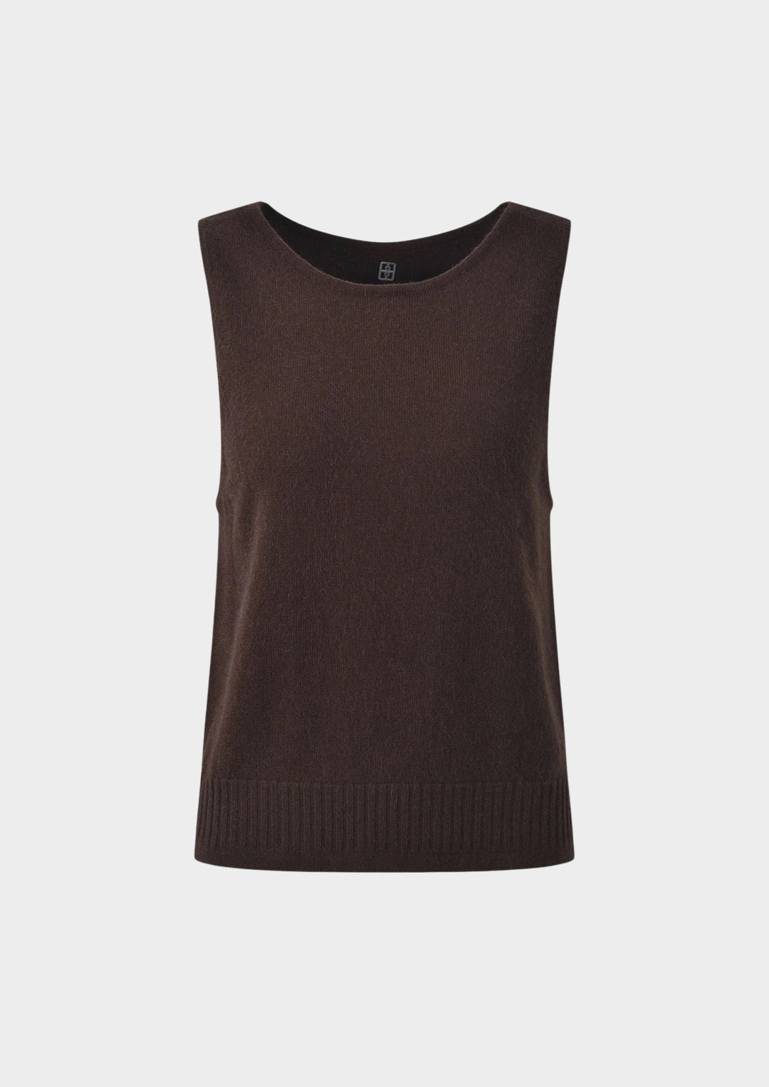 Soft Collar Wool Blend Knit Top