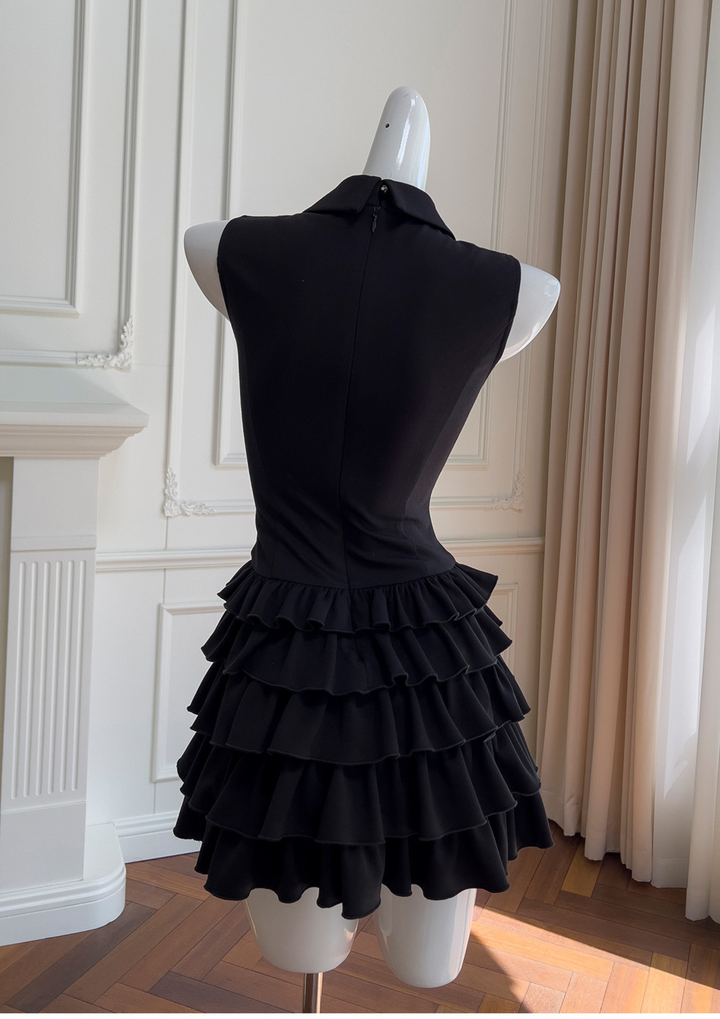 Midnight Ruffle Button Mini Set