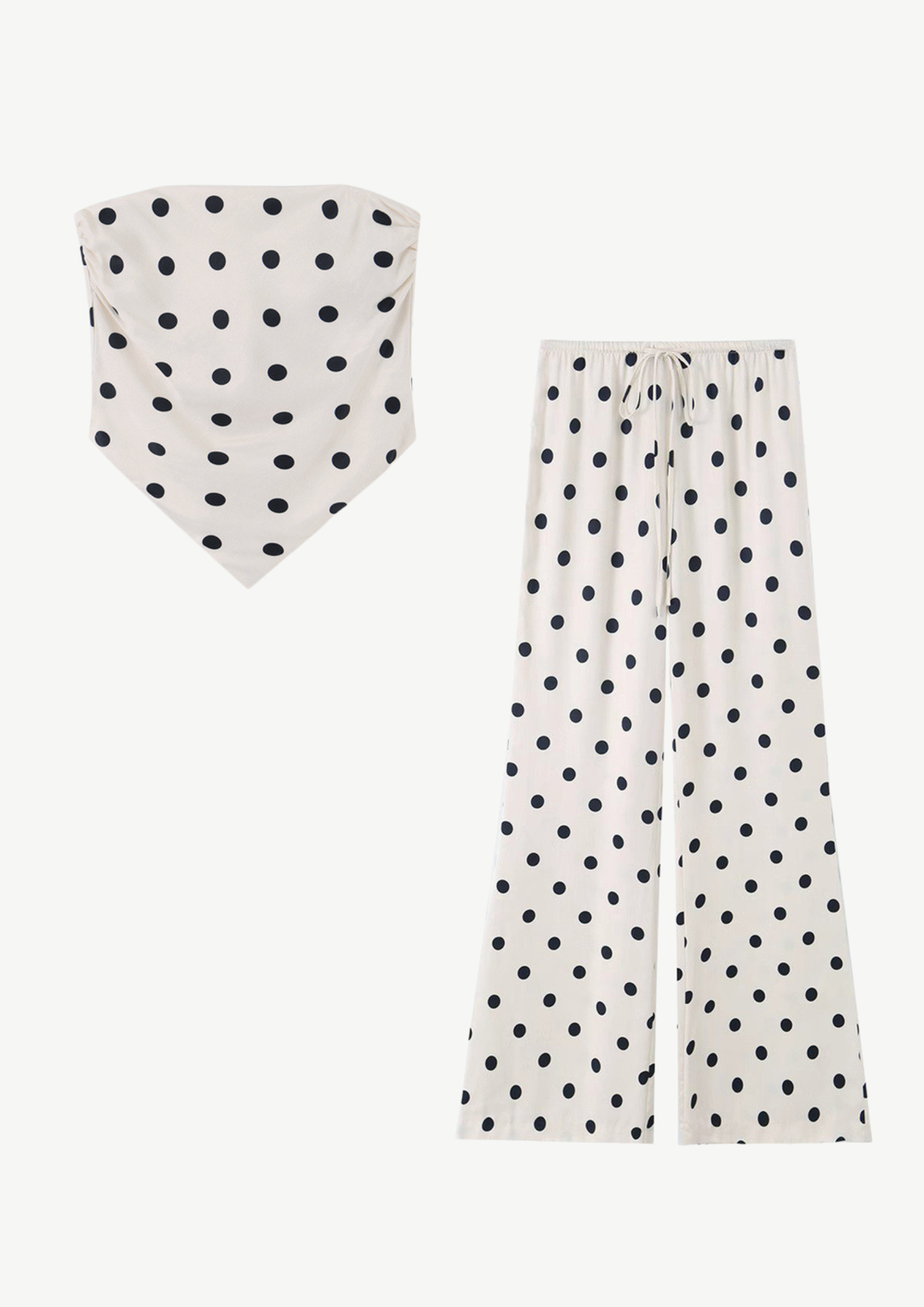 Monroe Polka Dot Two Piece Set