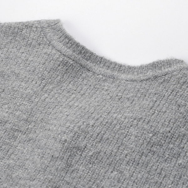 Refined Jewel Button Knit Set