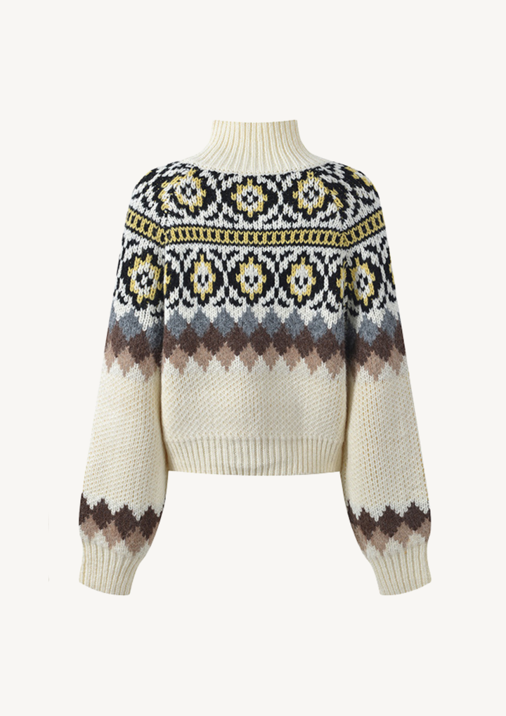 Isabelle Nordic Fair Isle Cardigan