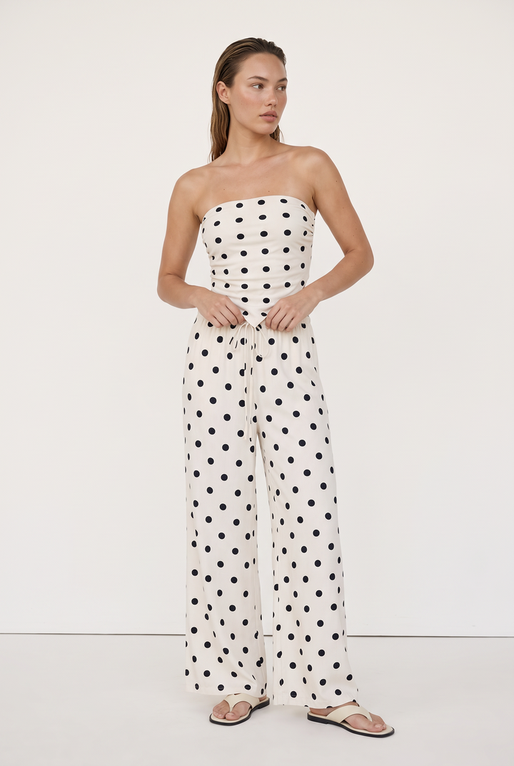 Monroe Polka Dot Two Piece Set