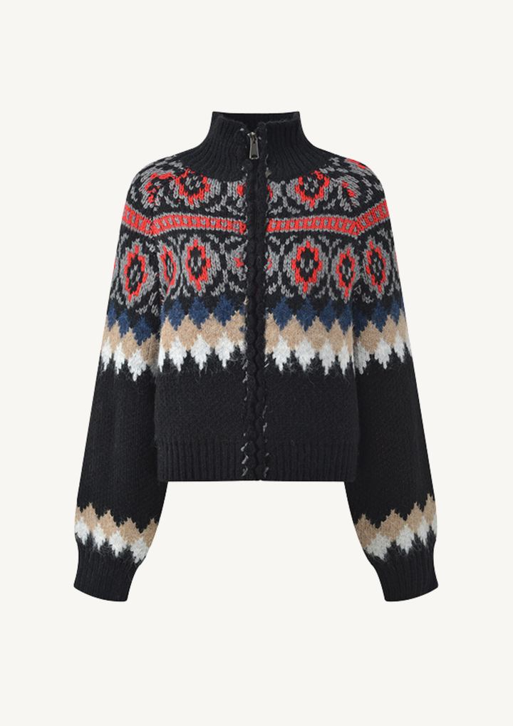 Isabelle Nordic Fair Isle Cardigan