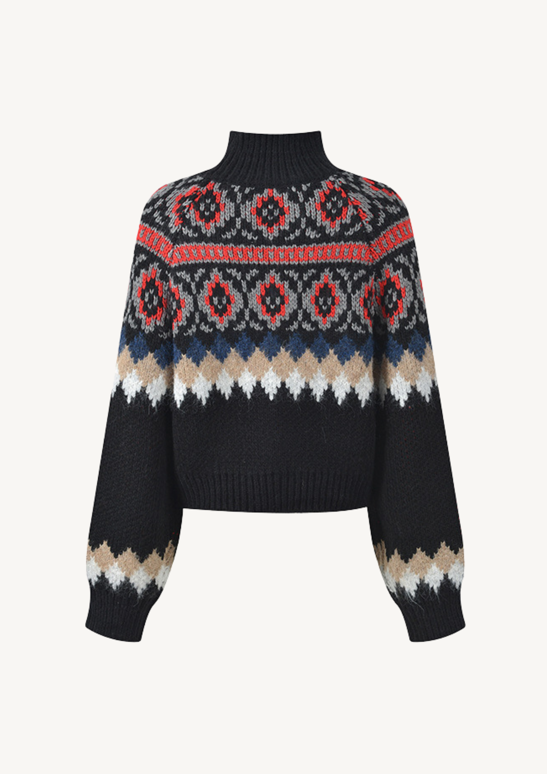 Isabelle Nordic Fair Isle Cardigan