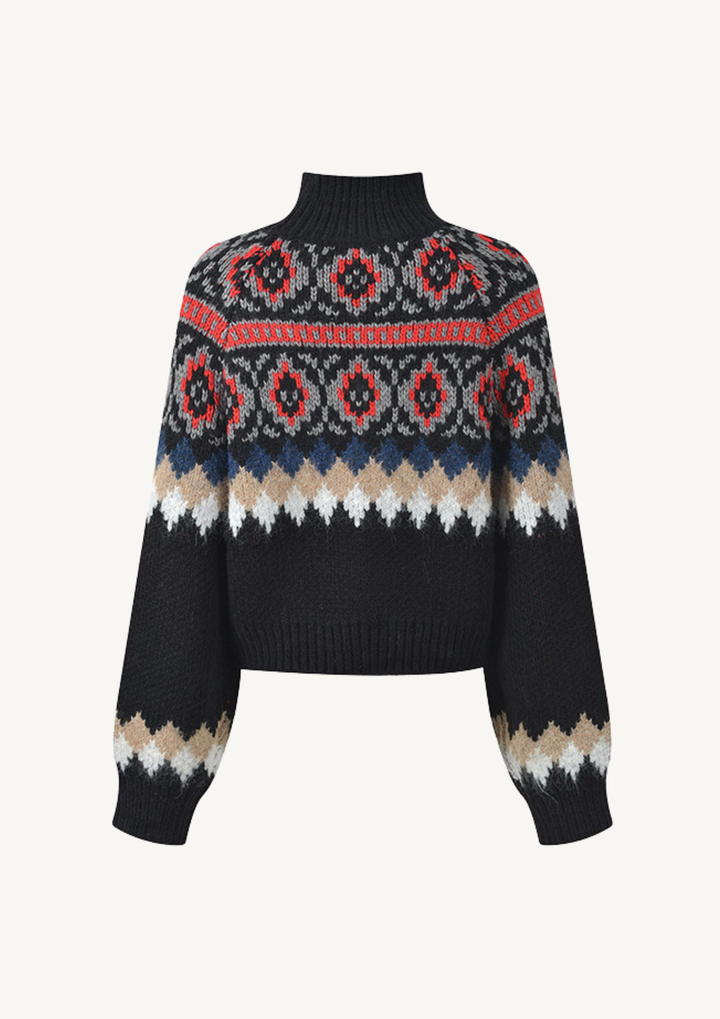 Isabelle Nordic Fair Isle Cardigan