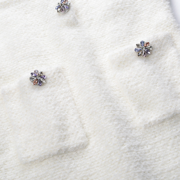 Maison Pearl Tweed Mini Dress