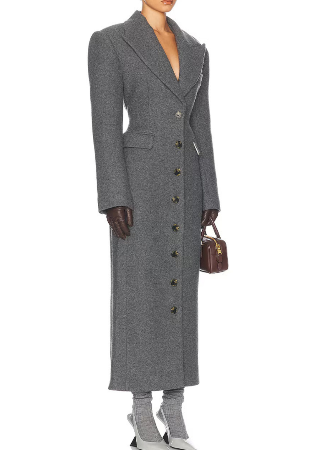 Tailored Longline Power Blazer