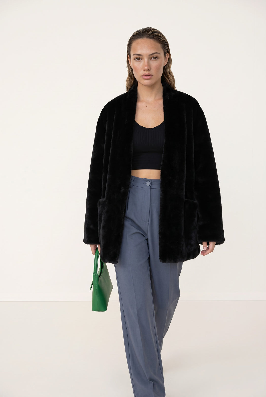 Aveline Luxe Faux Fur Coat