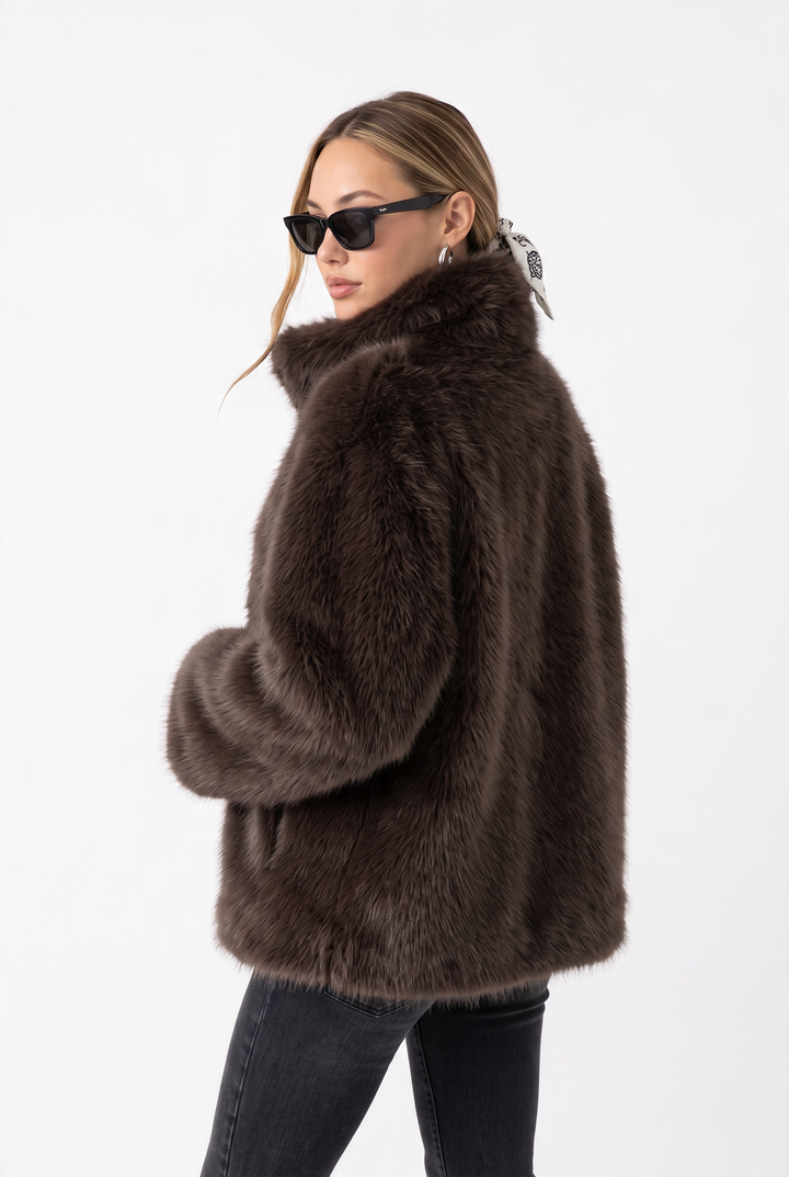 Alessandra Luxe Faux Fur Coat