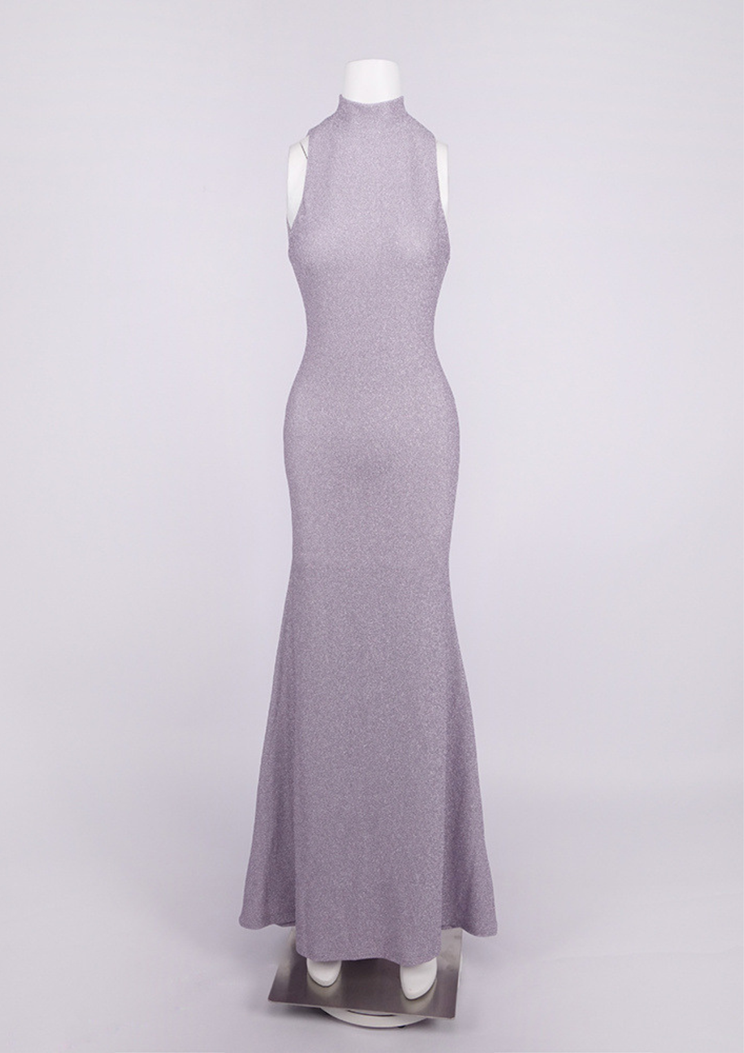 Luna Bloom Halter Backless Maxi Dress