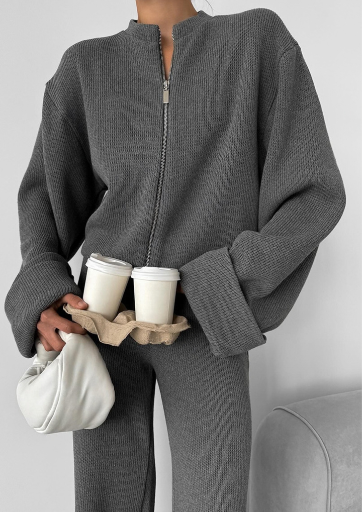 Luna Wide-Leg Knit Set