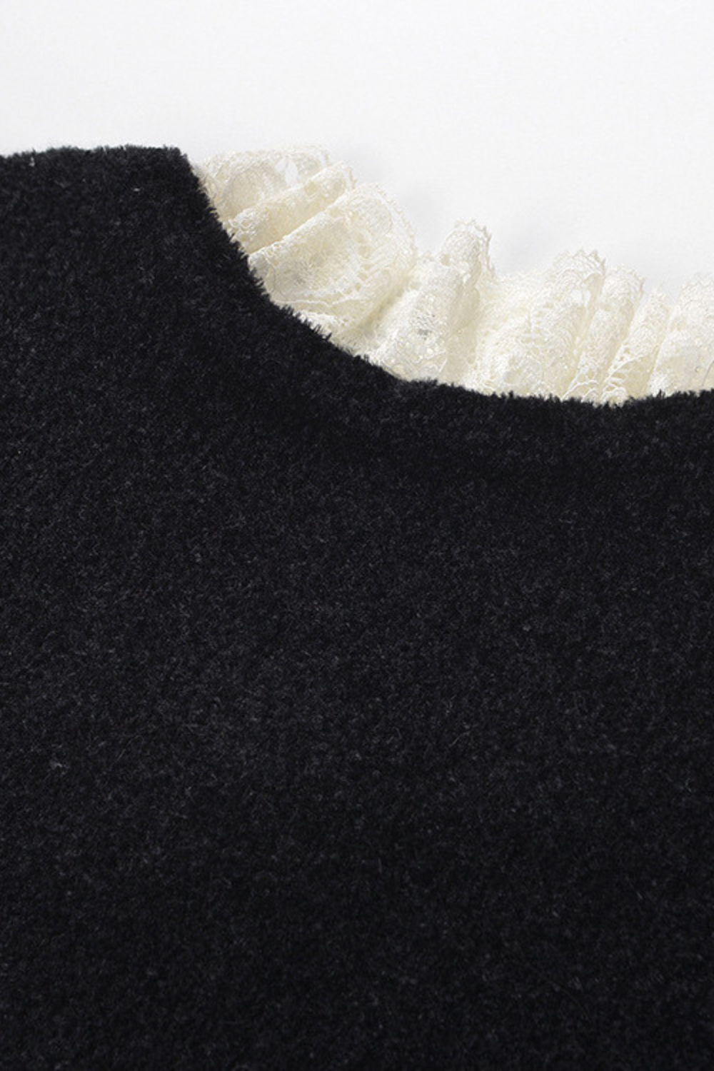 Velvet Pearl Luxe Waist Cardigan Top