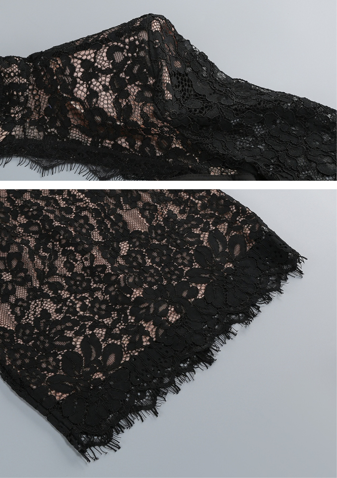 Amélie Lace Cutout Mini Dress