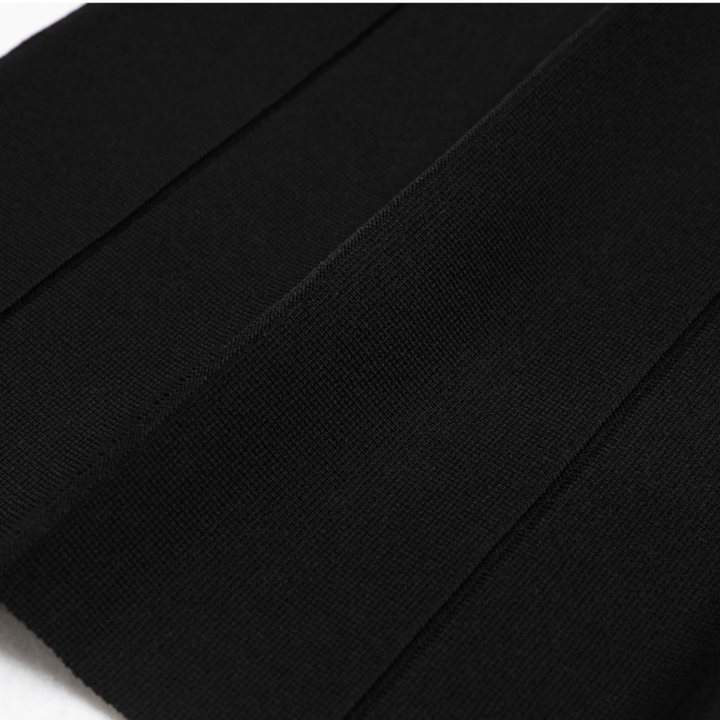 Pearl Trim Elegance Maxi Dress